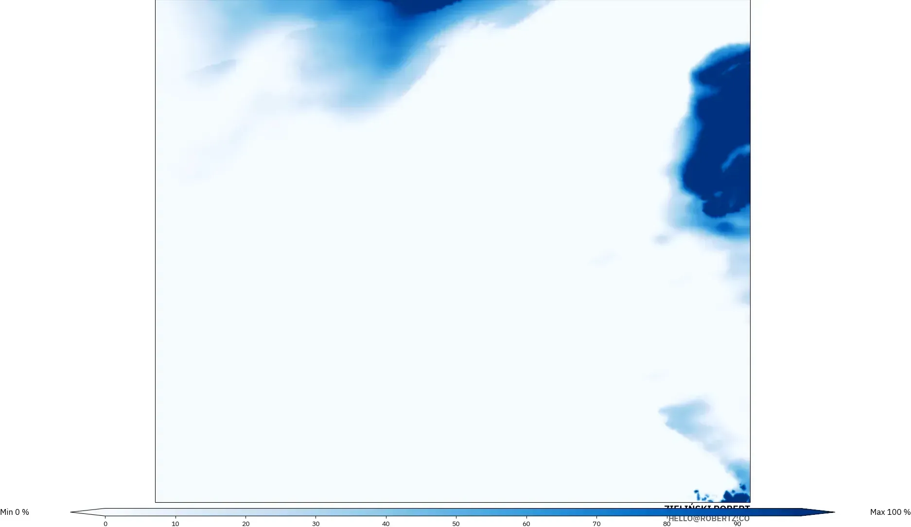 ICON Polonya 2 km model - Polonya, Low Cloud Cover