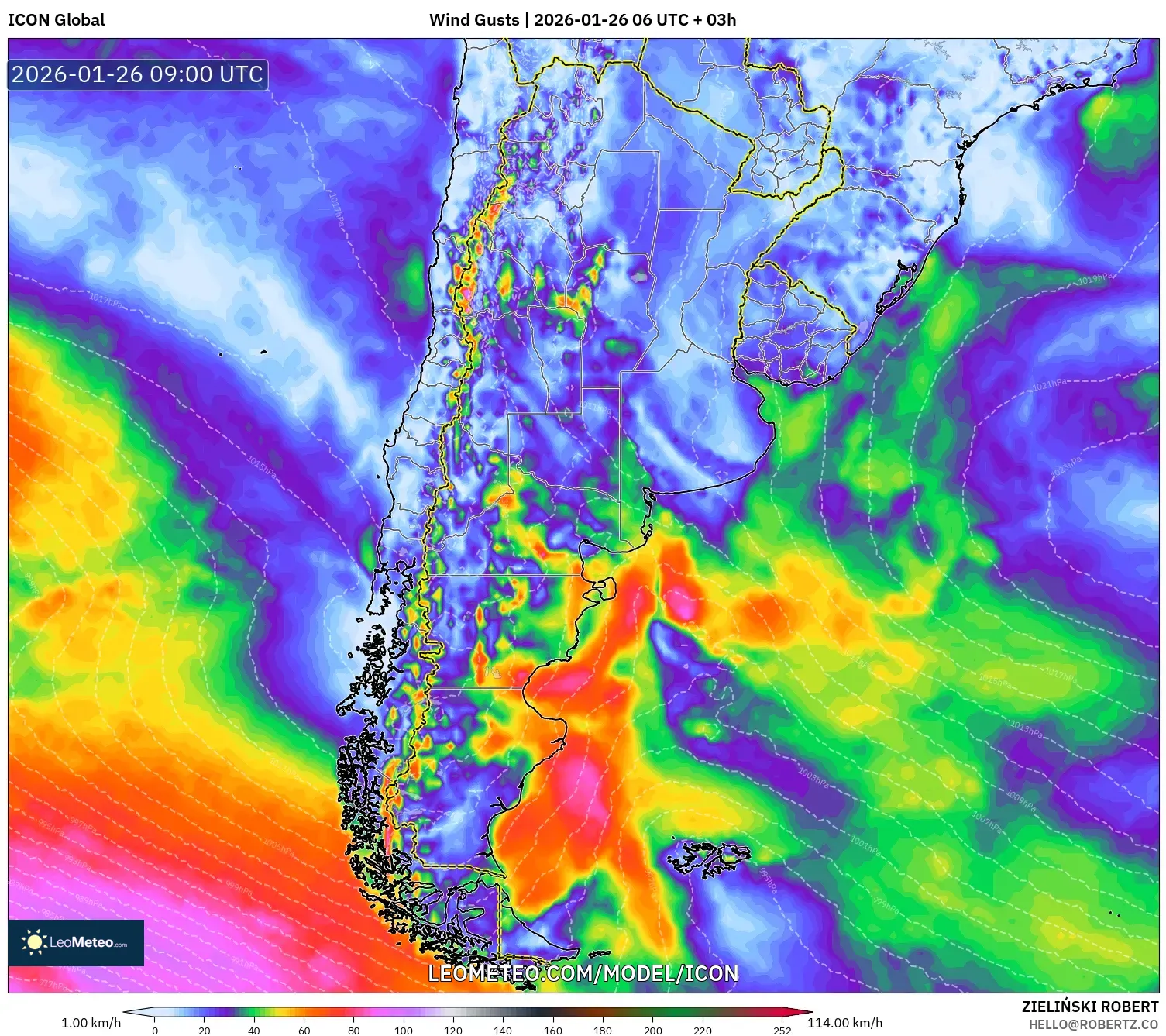 ICON model - Arjantin, Rüzgâr Esintileri