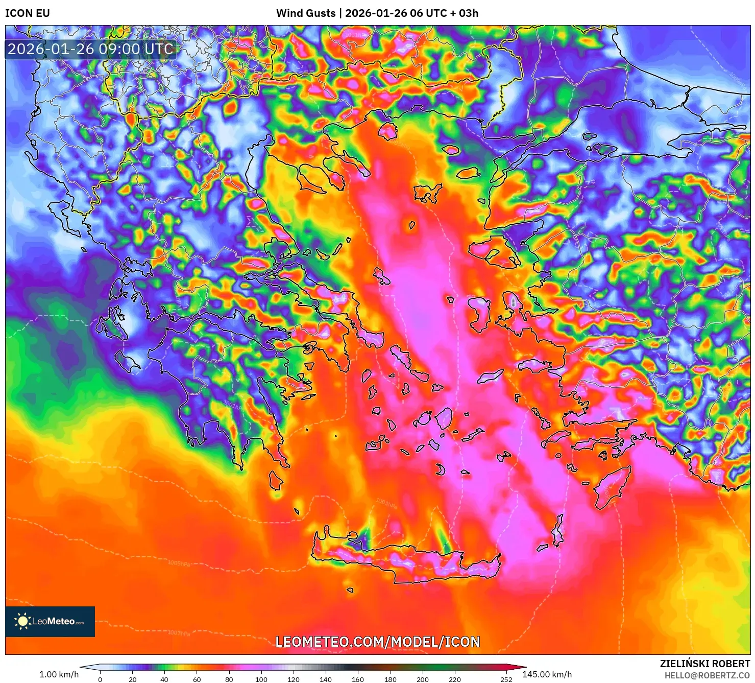 ICON model - Yunanistan, Rüzgâr Esintileri