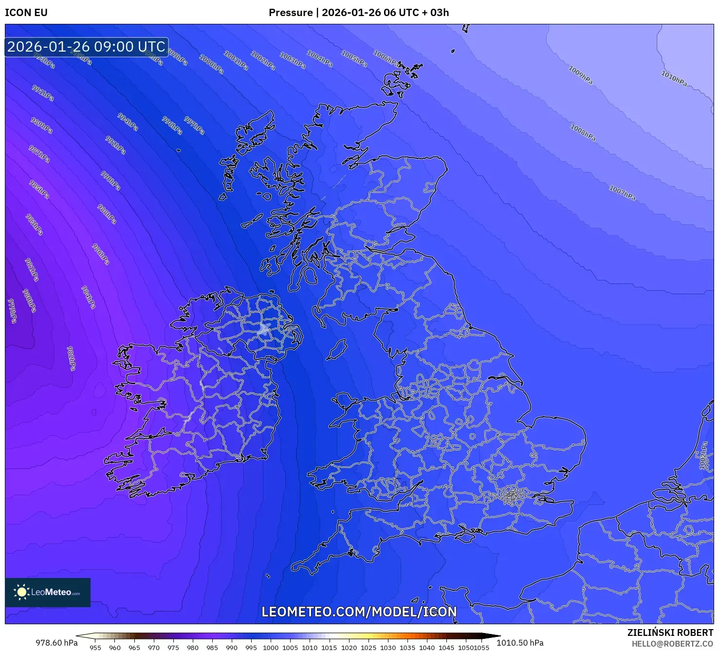 ICON model - Birleşik Krallık, Basınç