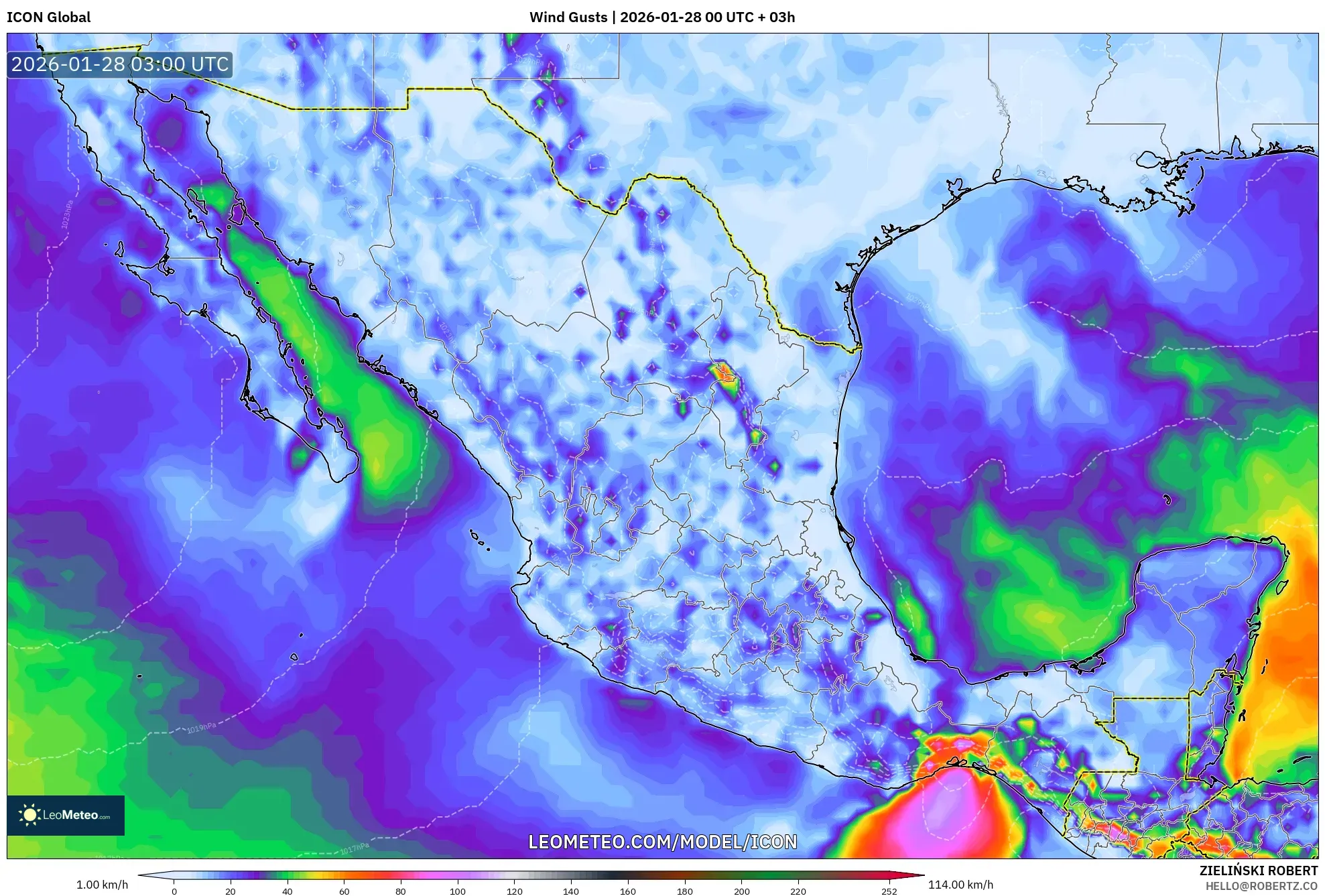 ICON model - Meksika, Rüzgâr Esintileri