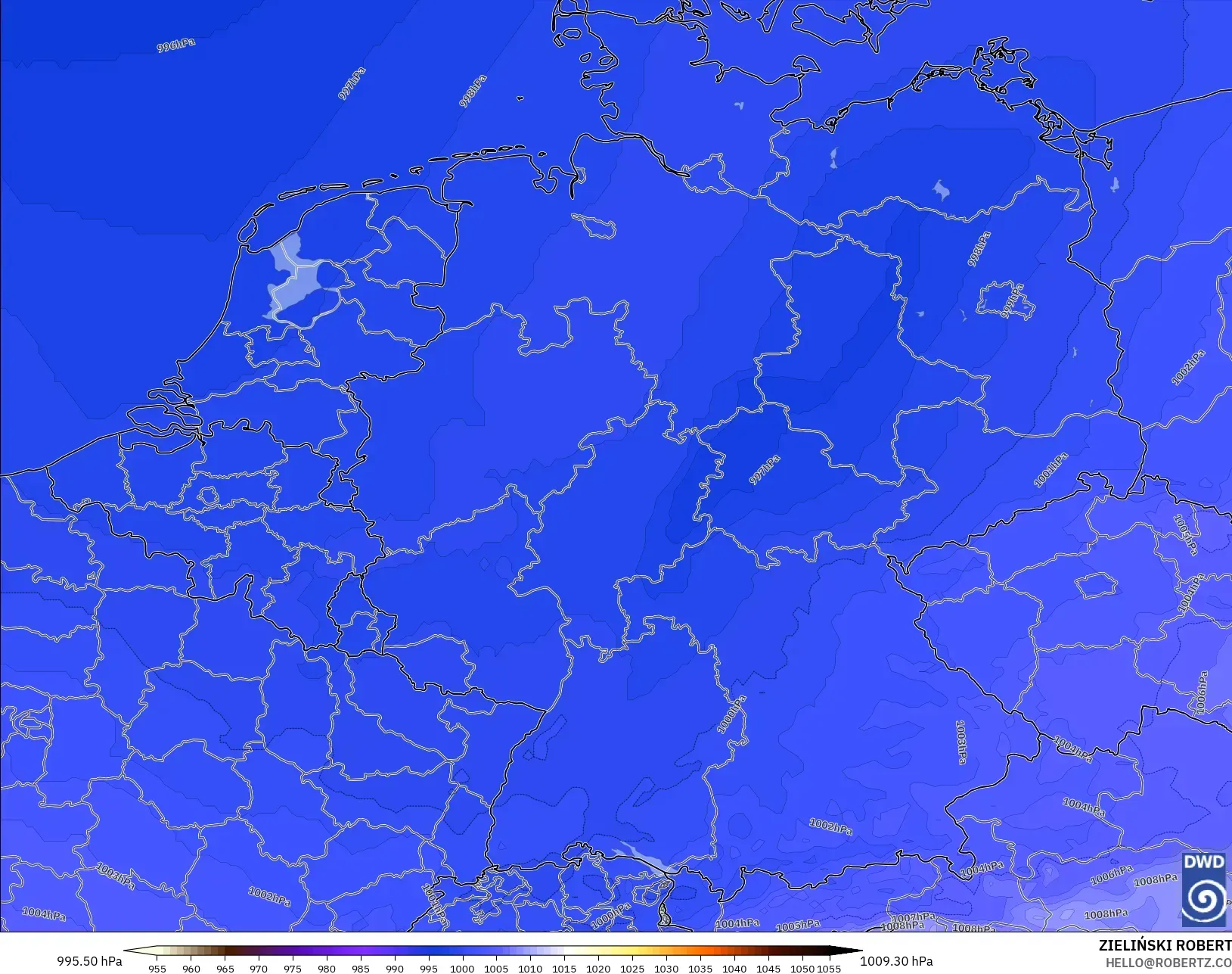 ICON model - Almanya, Basınç