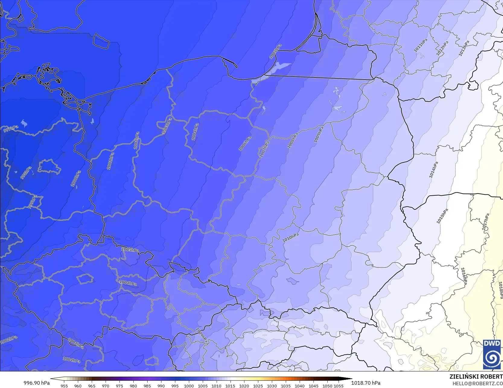 ICON model - Polonya, Basınç