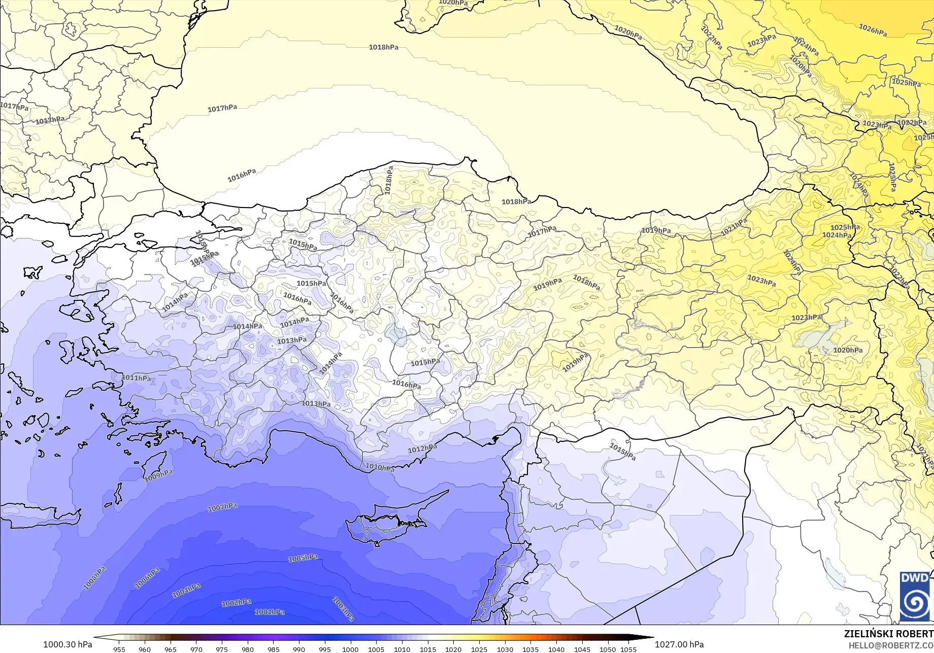 ICON model - Türkiye, Basınç