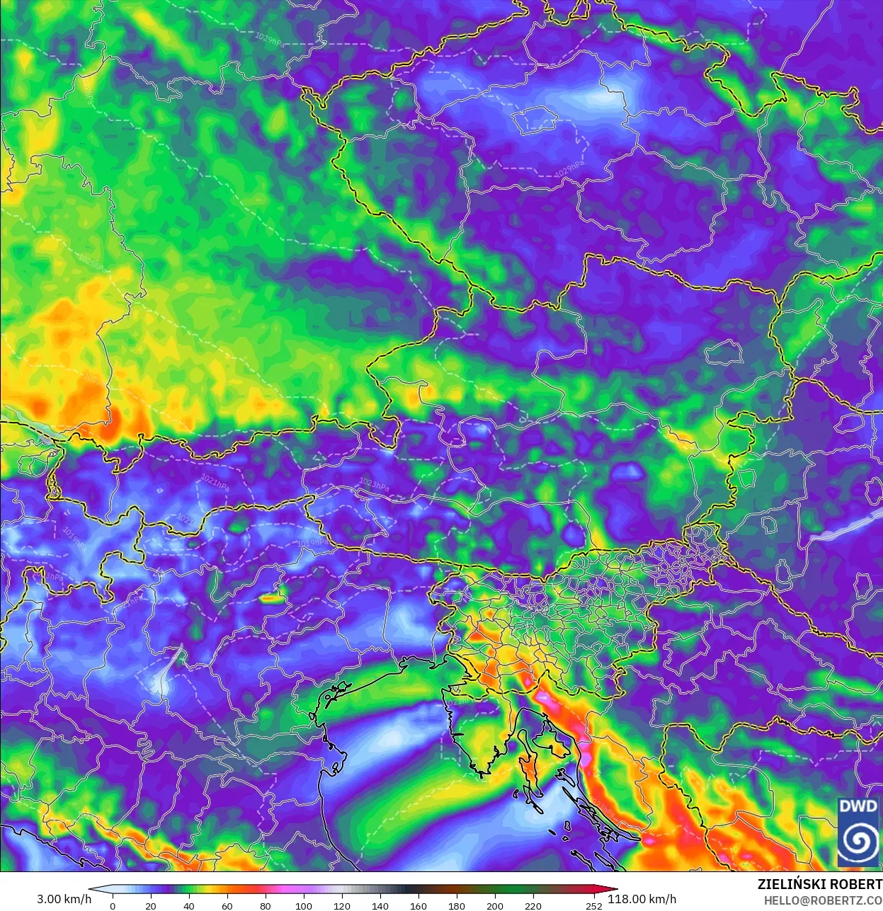 ICON model - Avusturya, Rüzgâr Esintileri