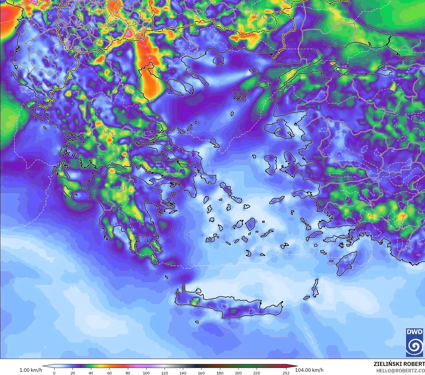ICON model - Yunanistan, Rüzgâr Esintileri