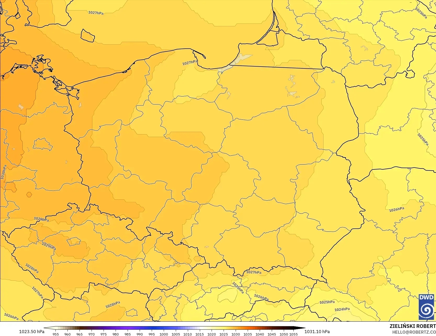 ICON model - Polonya, Basınç