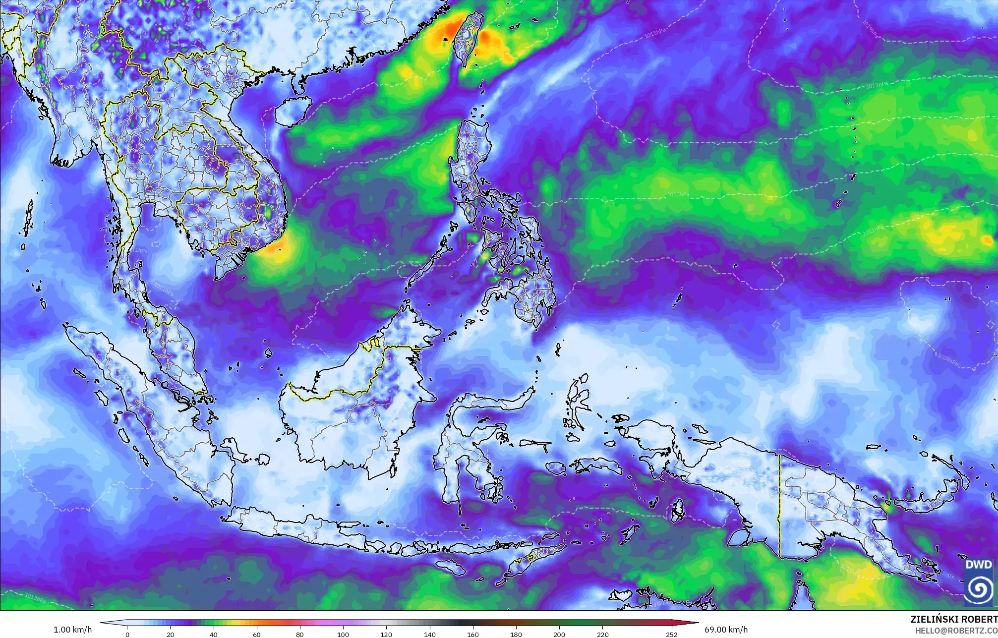ICON model - Güneydoğu Asya, Rüzgâr Esintileri