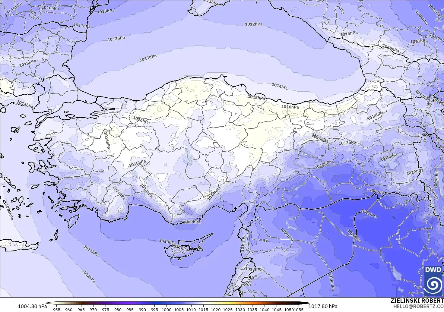 ICON model - Türkiye, Basınç