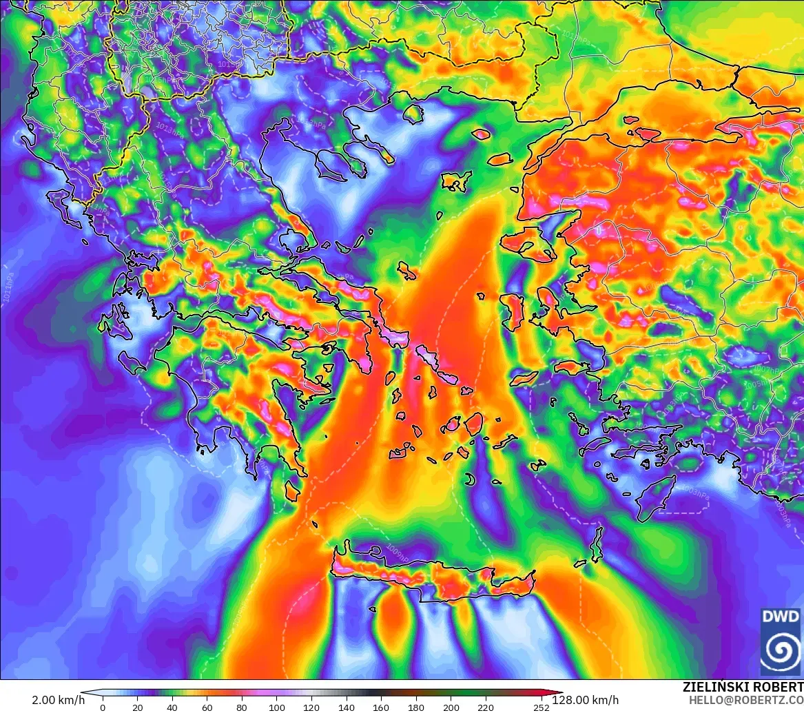 ICON model - Yunanistan, Rüzgâr Esintileri