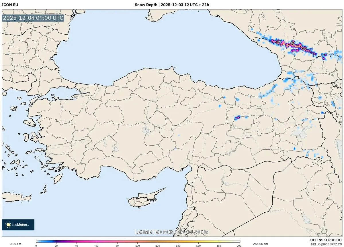Türkiye Hava Haritası