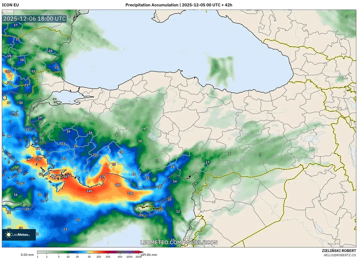 Ağır Yağmur Birikimi 2025-12-06