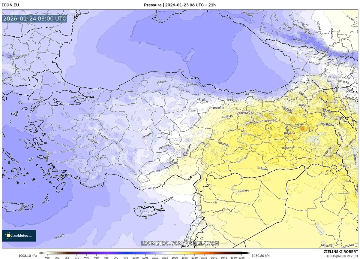 Batı Üzerinde Alçak Basınç Sistemi