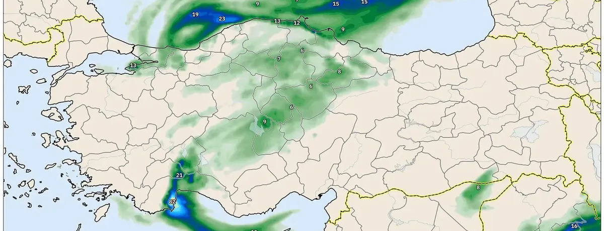 Dev Fırtına Türkiye’yi Sağanak Yağmur ve Fırtına Şiddetinde Rüzgârlarla Vuruyor – 24 Aralık 2025 Tam Hava Tahmini