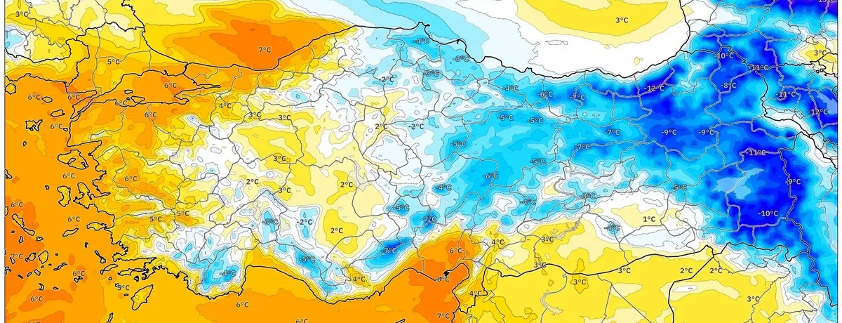 Şiddetli Yağış Uyarısı: Güçlü Alçak Basınç Sistemi 25 Aralık 2025’te Türkiye’yi 15 mm Yağış ve Kuvvetli Rüzgârlarla Vuracak