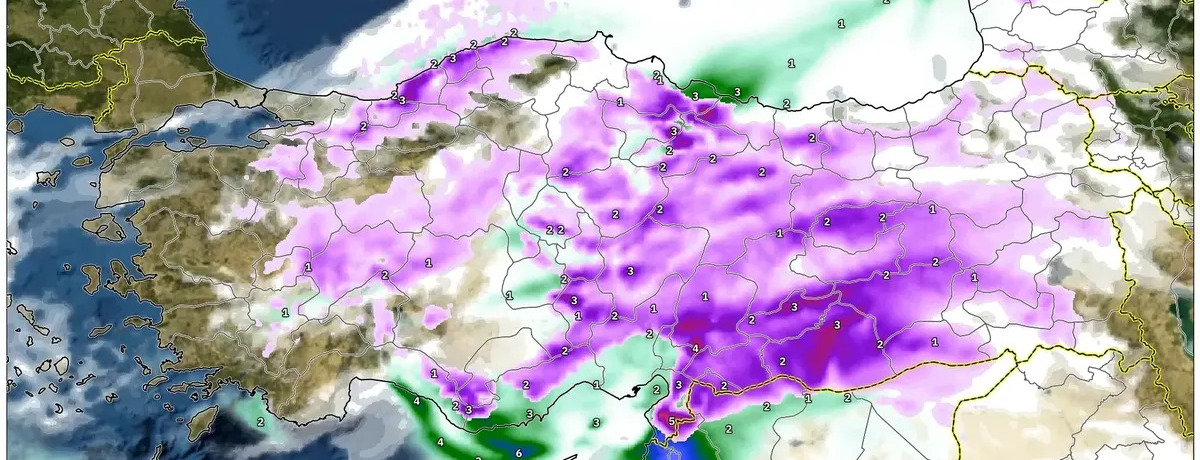 Türkiye, 31 Aralık 2025 Yılbaşı Gecesine Soğuk Hava ile Giriyor – Soğuk Cephe Kar, Rüzgâr ve Mevsim Normallerinin Altında Sıcaklıklar Getiriyor