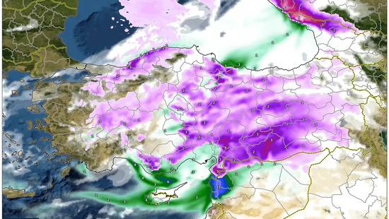 Türkiye, 31 Aralık 2025 Yılbaşı Gecesine Soğuk Hava ile Giriyor – Soğuk Cephe Kar, Rüzgâr ve Mevsim Normallerinin Altında Sıcaklıklar Getiriyor