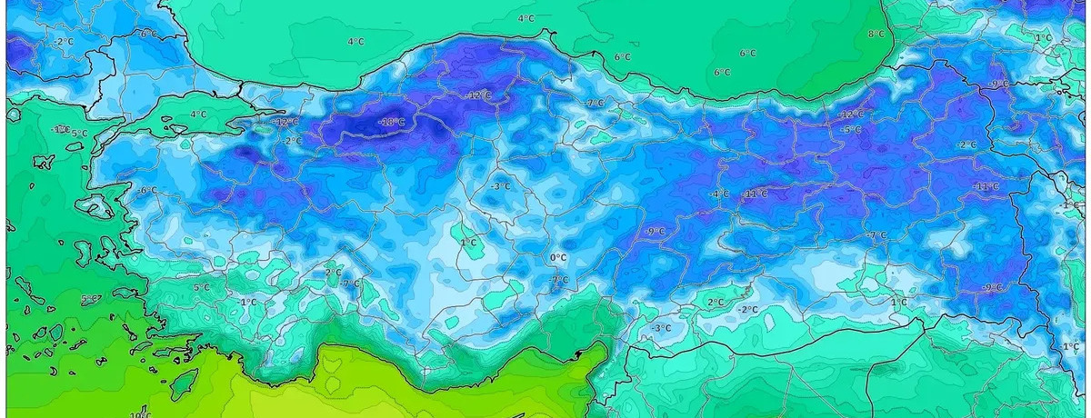 1 Ocak 2026 Soğuk Yılbaşı: Kışlı Kuzey, Sert Rüzgârlar ve Doğuda Kar