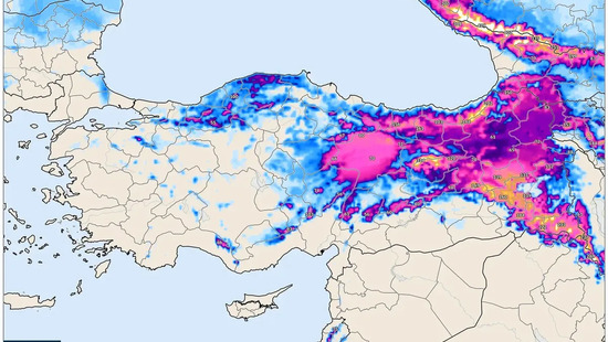 Türkiye’de Soğuk Kış Haftasonu: 16–18 Ocak 2026 – Kar, Yağmur ve Sert Rüzgârlar Yolda!
