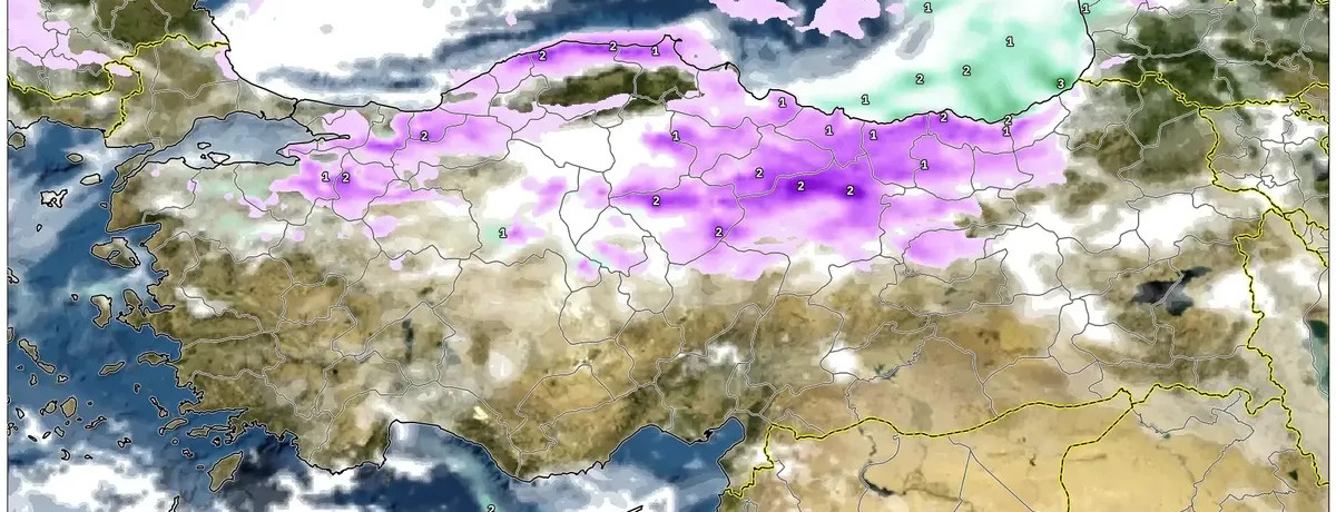 17 Ocak 2026’da Yağışlı, Soğuk ve Kış Havası – Huzursuz Kuzey, Ilık Güney