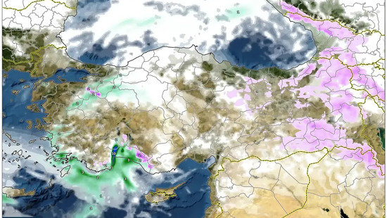 23 Ocak 2026 Hava Değişimi: Dondurucu Kuzeyden Ilıman Batıya – Yağmur ve Isınma Dalgası!