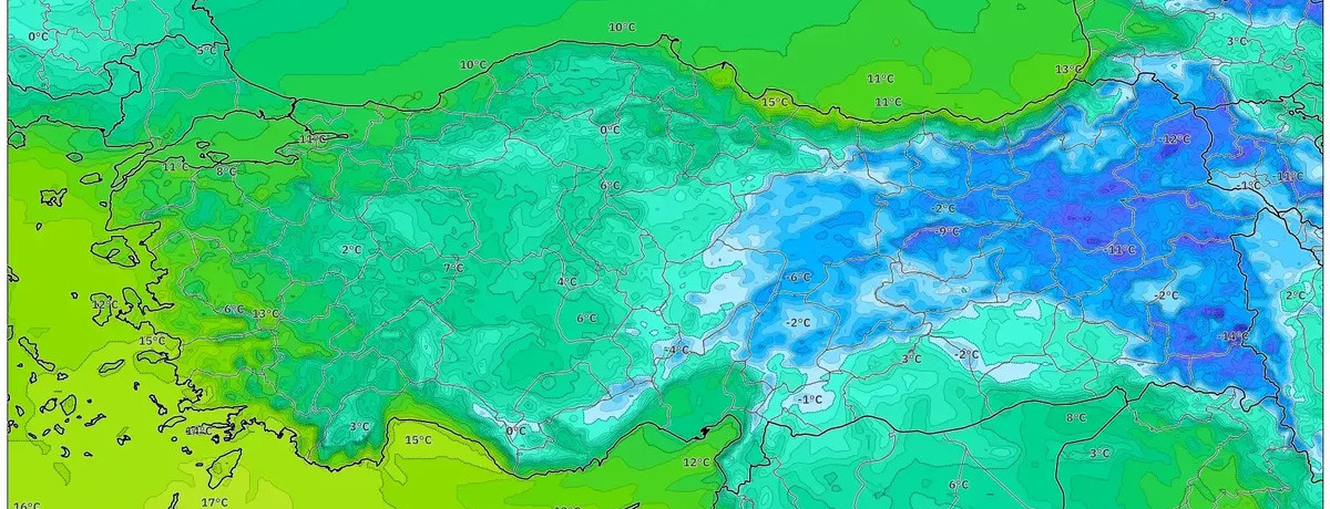 Türkiye İçin Dinamik Kışlık Hafta Sonu Tahmini: 24–26 Ocak 2026 – Soğuk Cepheler, Yağmur, Kar ve Kuvvetli Rüzgâr Uyarısı!