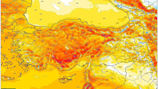 Hafif sağanaklar batı yollarını ıslatabilir; alçak basınç bulutlu gökyüzü ve mevsim normallerinin üzerinde, 18°C’ye varan ılık hava getiriyor — Yarın, 8 Şubat 2026