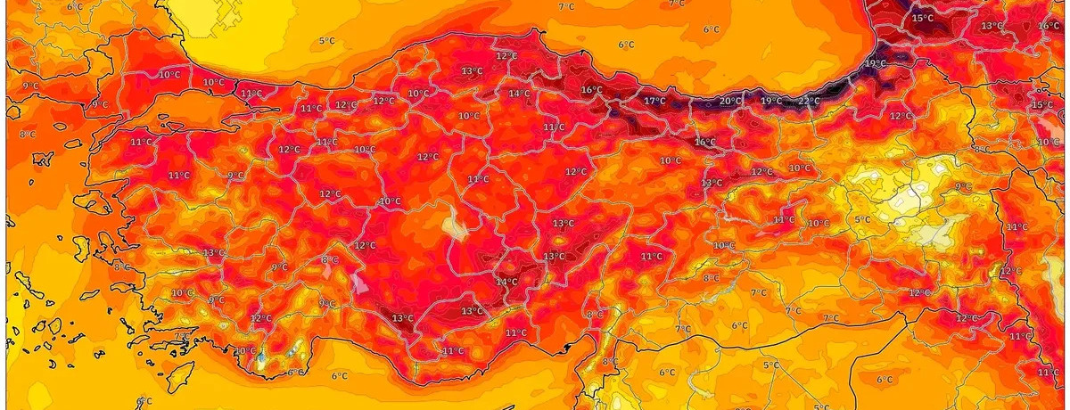 25 mm’ye varan yağmur ve 15 cm’ye ulaşan kar, kaygan yollarla ulaşımı aksatabilir. Ilık başlayan hafta sonuna doğru kış havası güçleniyor — Önümüzdeki Hafta: 16-22 Şubat 2026