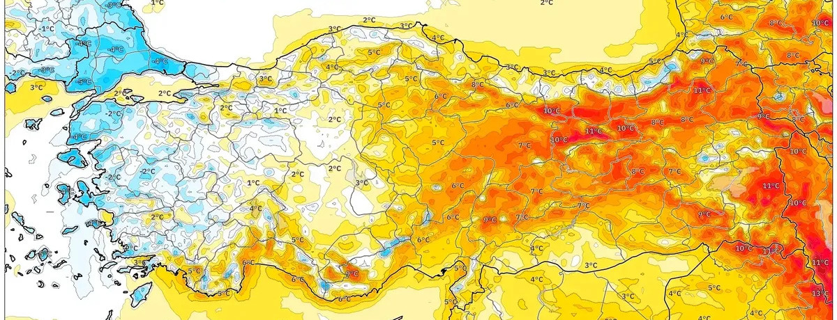 Hafta ortasında hafif kar, iç kesim yollarını kayganlaştırabilir; yüksek basınç çoğunlukla ılık ve kuru kış havası getiriyor — Önümüzdeki Hafta: 23 Şubat–01 Mart 2026