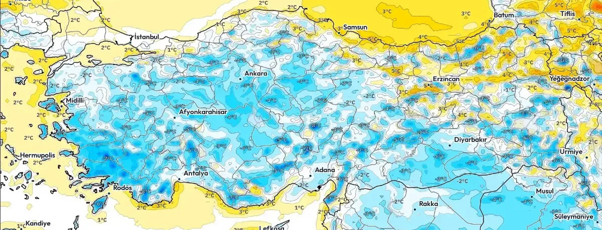 Cuma Batıyı Sağanak Vuruyor, Pazar Daha Kuru ve Ilık — Yaklaşan Hafta Sonu Hava Tahmini: 03-05 Nisan 2026
