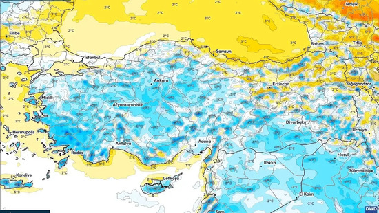 Cuma Batıyı Sağanak Vuruyor, Pazar Daha Kuru ve Ilık — Yaklaşan Hafta Sonu Hava Tahmini: 03-05 Nisan 2026