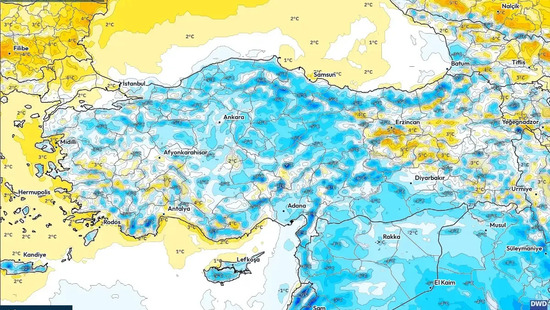Ankara Çevresinde Yoğun Kar, Batıda Yağmur ve Sert Rüzgâr — Hafta Sonu Hava Tahmini: 10-12 Nisan 2026