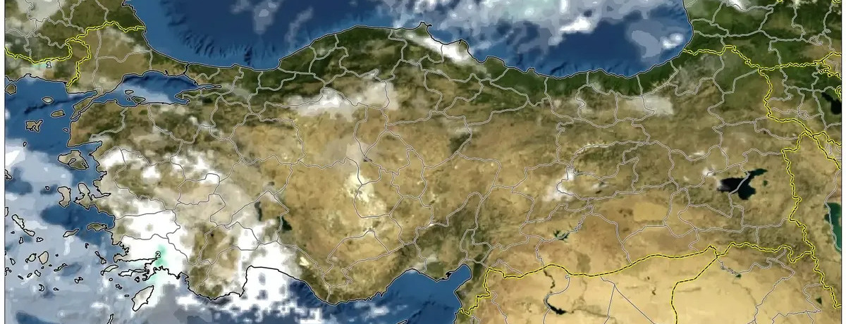 4 Ocak 2026’da Türkiye’de Dinamik Hava – Batıda Bulut ve Sağanak, İç Kesimlerde Soğuk Hava Dalgası