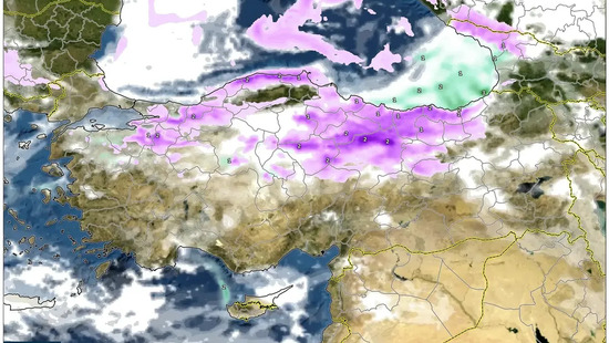 17 Ocak 2026’da Yağışlı, Soğuk ve Kış Havası – Huzursuz Kuzey, Ilık Güney