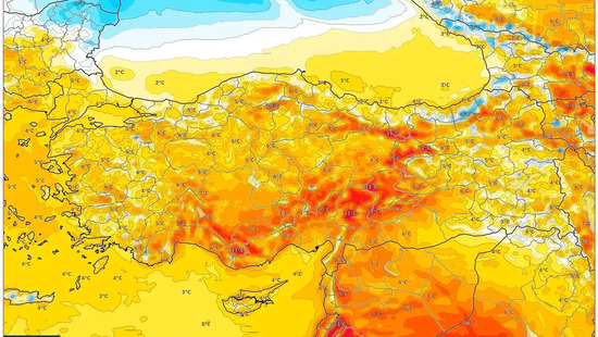 Akşam saatlerinde 28 km/sa’e varan hafif rüzgârlar batı yollarını esintili yapabilir; bulutlu gökyüzü ve yer yer sağanaklarla, sıfırın üzerinde ılıman gündüz sıcaklıkları — Yarın, 09 Şubat 2026