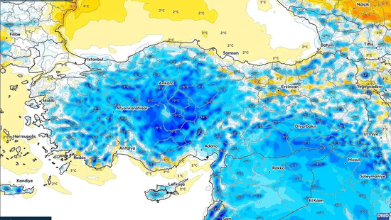 Haftaya Serin Başlangıç, Ardından Batıda Sağanak, İç Kesimlerde Kar — Önümüzdeki Hafta: 30 Mart–05 Nisan 2026