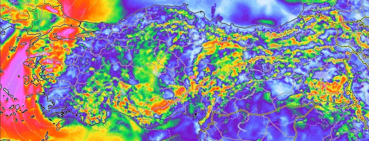 Rüzgar saatte 115 kilometreye ulaşacak. Hava sert biçimde soğuyacak. Kayak merkezlerinde kar görülecek.