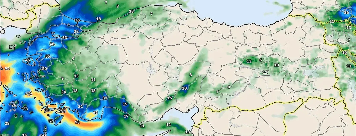 Bu bölgede yağış 38 mm'ye ulaşacak. Sıcak günler hafta ortasında sona erecek. Hafta sonuna doğru geceler soğuyacak.